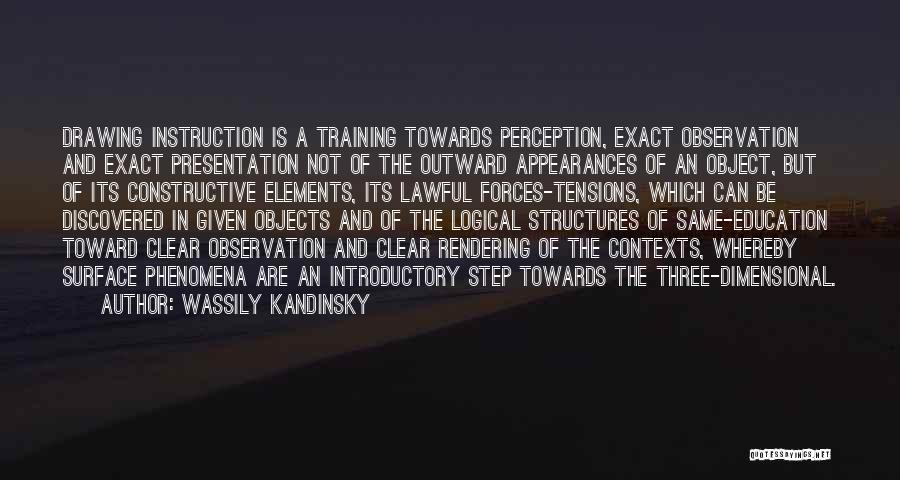 Education And Training Quotes By Wassily Kandinsky