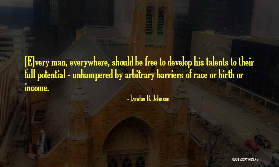 Education Barriers Quotes By Lyndon B. Johnson Education Barriers Quotes By Lyndon B. Johnson