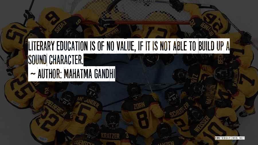 Education By Gandhi Quotes By Mahatma Gandhi