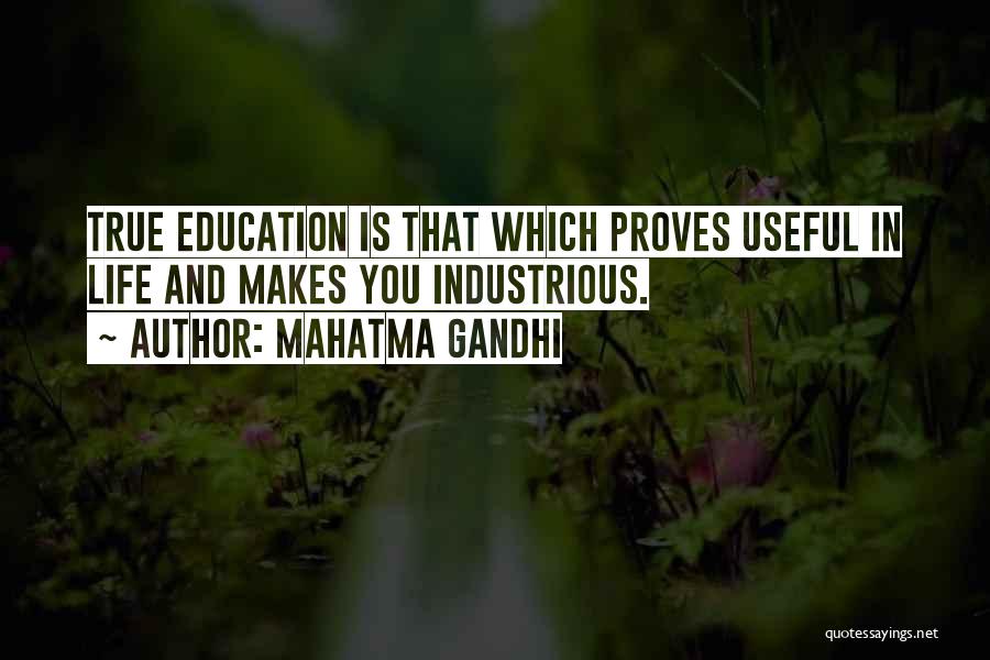 Education By Gandhi Quotes By Mahatma Gandhi