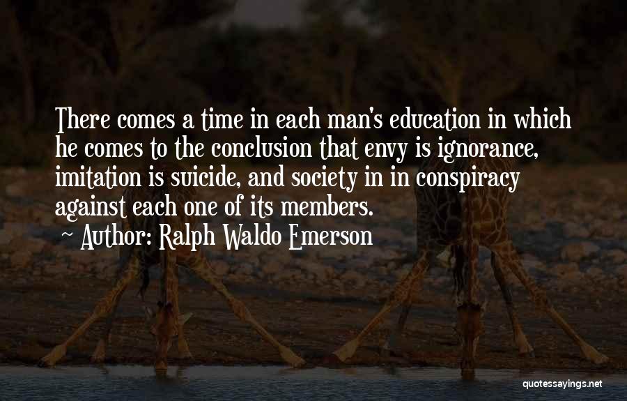 Education By Ralph Waldo Emerson Quotes By Ralph Waldo Emerson