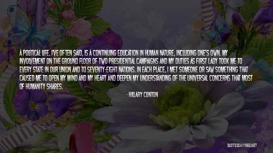 Education Comes First Quotes By Hillary Clinton