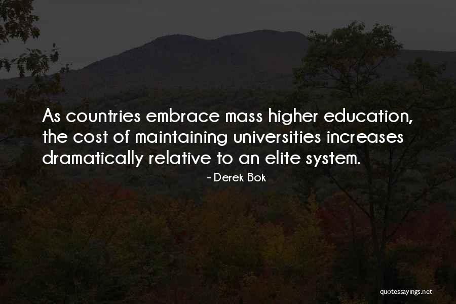 Education Cost Quotes By Derek Bok Education Cost Quotes By Derek Bok