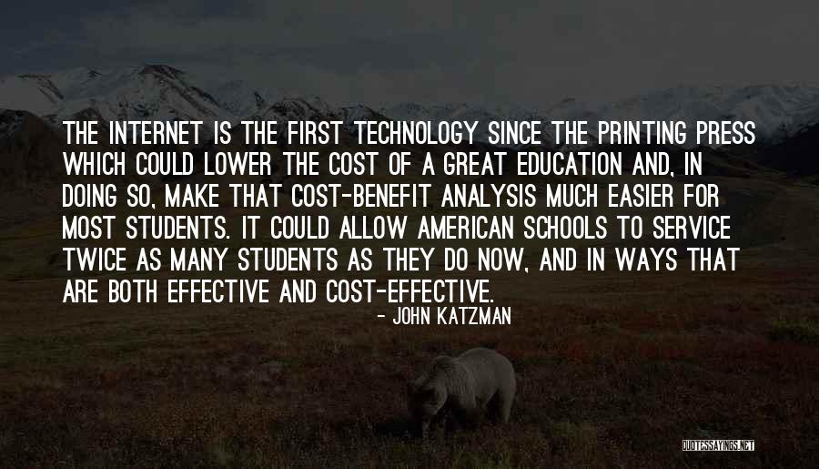 Education Cost Quotes By John Katzman Education Cost Quotes By John Katzman
