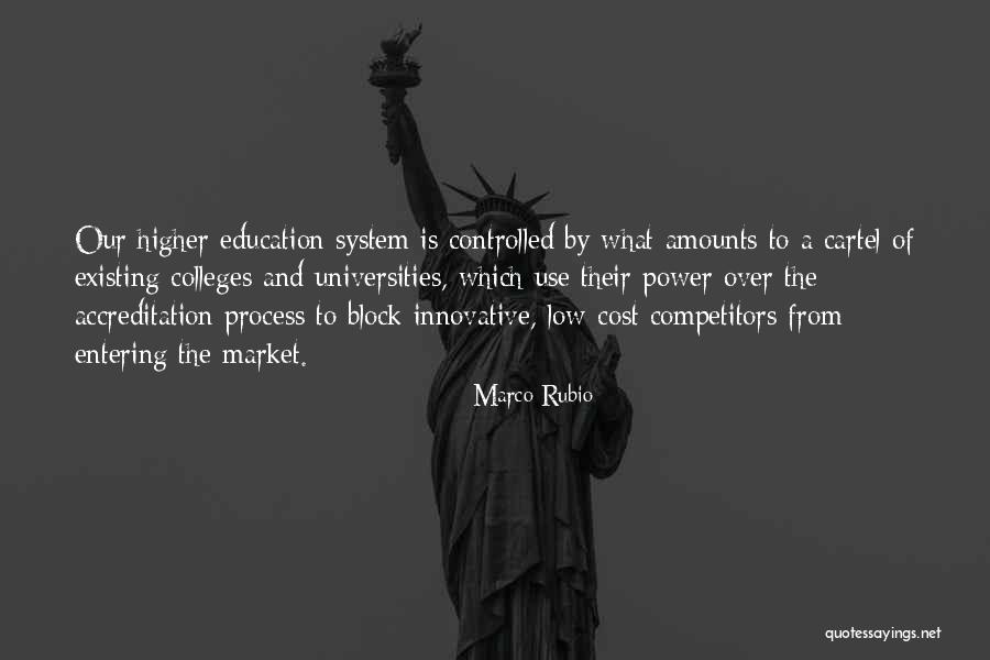 Education Cost Quotes By Marco Rubio