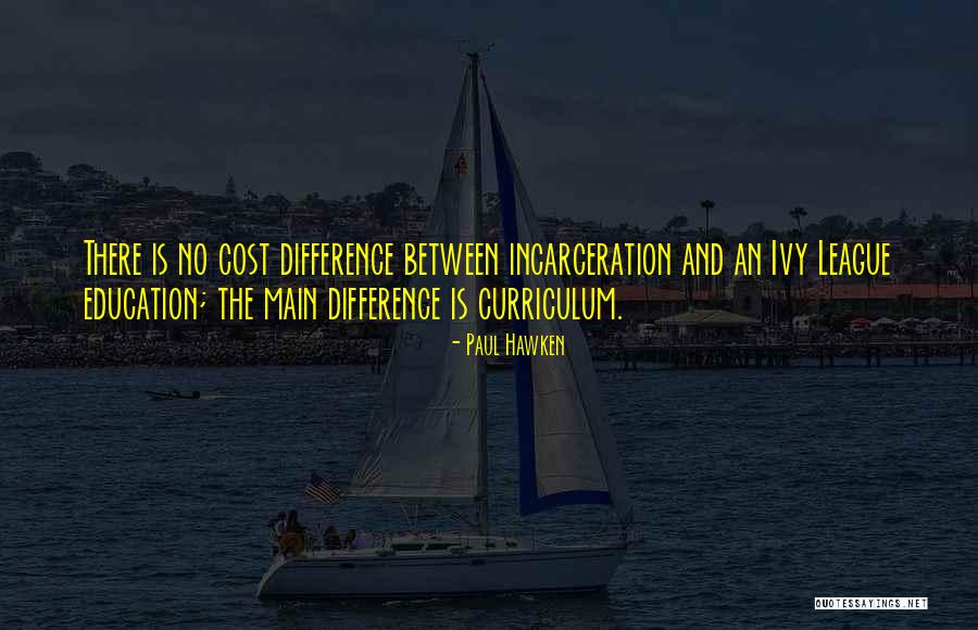 Education Cost Quotes By Paul Hawken