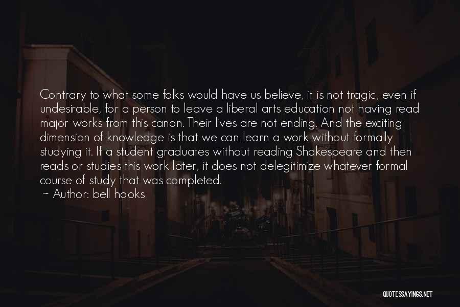 Education Course Quotes By Bell Hooks