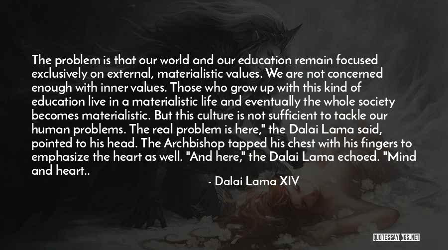 Education Dalai Lama Quotes By Dalai Lama XIV