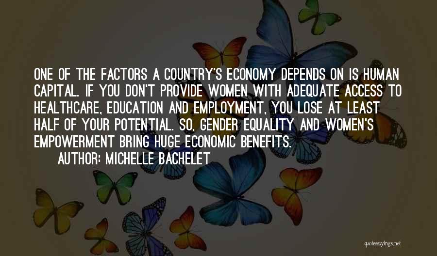 Education Equality Quotes By Michelle Bachelet