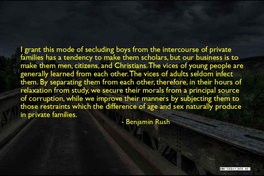 Education For Adults Quotes By Benjamin Rush Education For Adults Quotes By Benjamin Rush