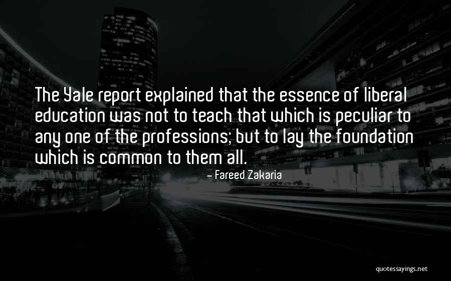 Education Foundation Quotes By Fareed Zakaria