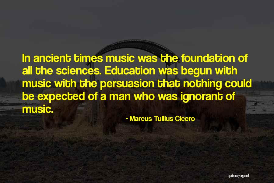 Education Foundation Quotes By Marcus Tullius Cicero