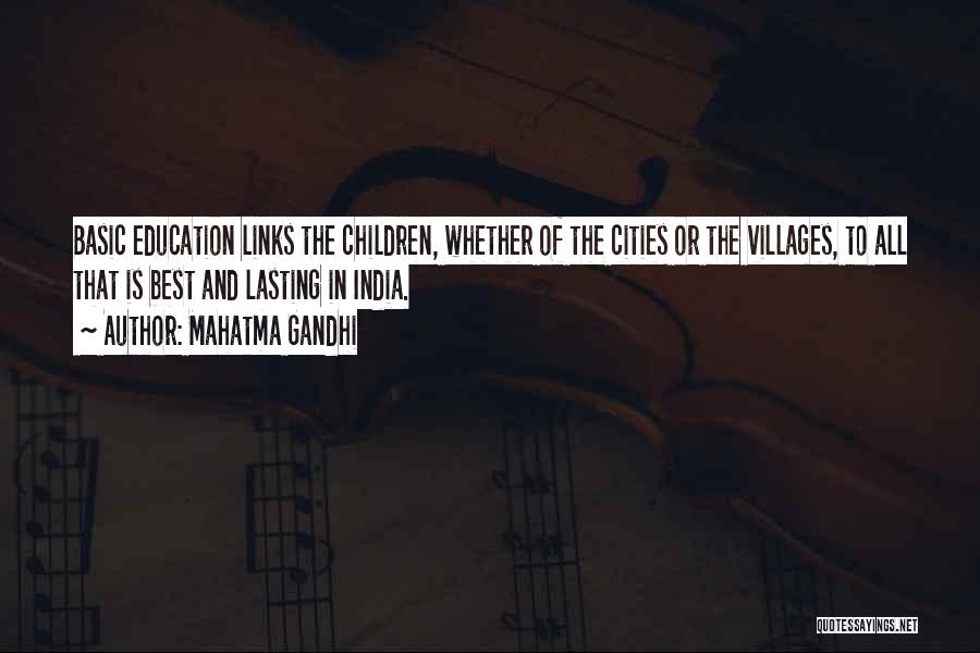 Education In India Quotes By Mahatma Gandhi