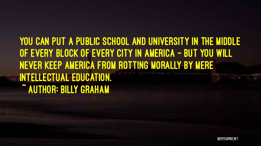 Education In Quotes By Billy Graham