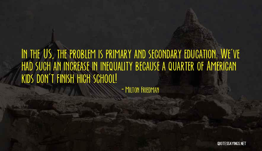 Education Inequality Quotes By Milton Friedman Education Inequality Quotes By Milton Friedman