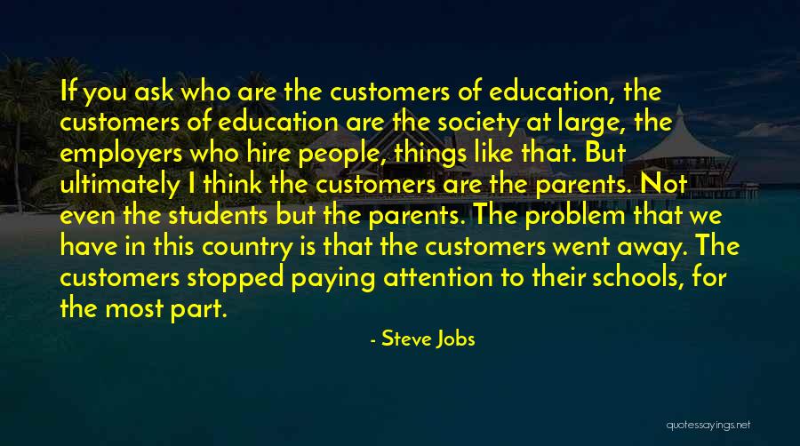 Education Is Like Quotes By Steve Jobs