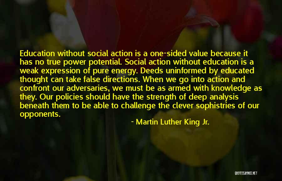 Education Is Must Quotes By Martin Luther King Jr.