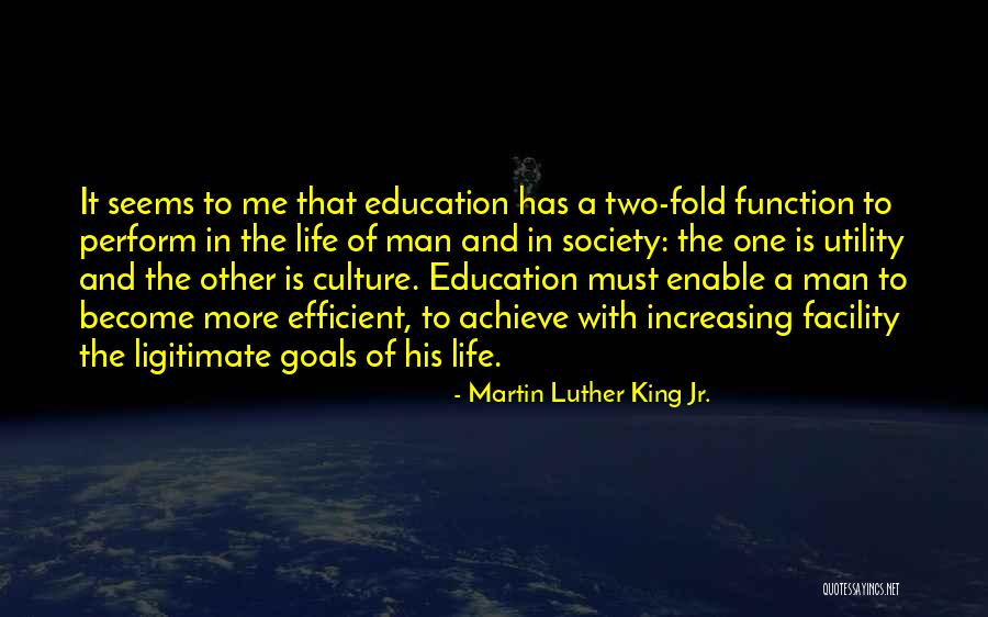 Education Is Must Quotes By Martin Luther King Jr.