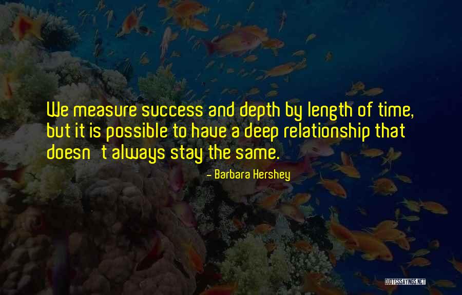 Education Is Success Quotes By Barbara Hershey