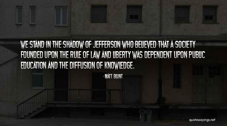 Education Jefferson Quotes By Matt Blunt Education Jefferson Quotes By Matt Blunt