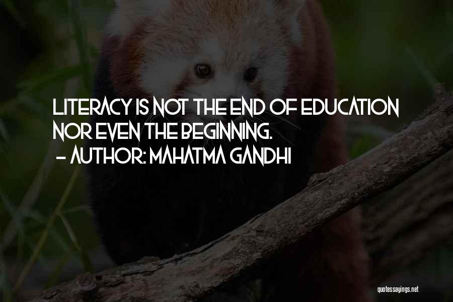 Education Mahatma Gandhi Quotes By Mahatma Gandhi