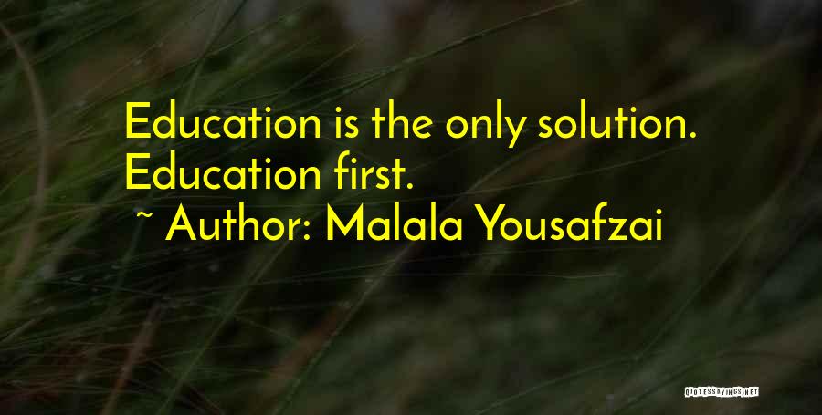 Education Malala Quotes By Malala Yousafzai