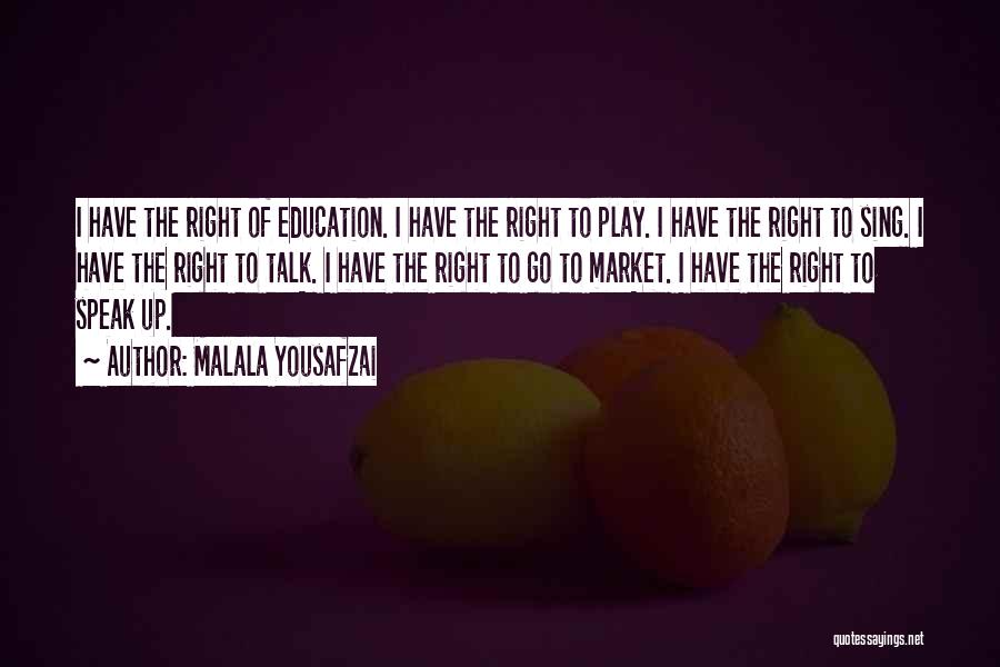 Education Malala Quotes By Malala Yousafzai