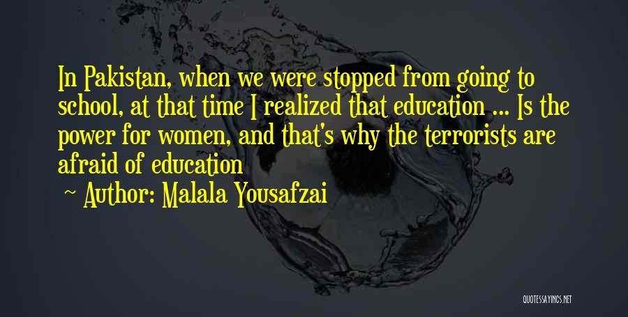 Education Malala Quotes By Malala Yousafzai