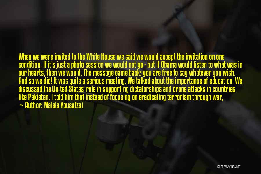 Education Malala Quotes By Malala Yousafzai