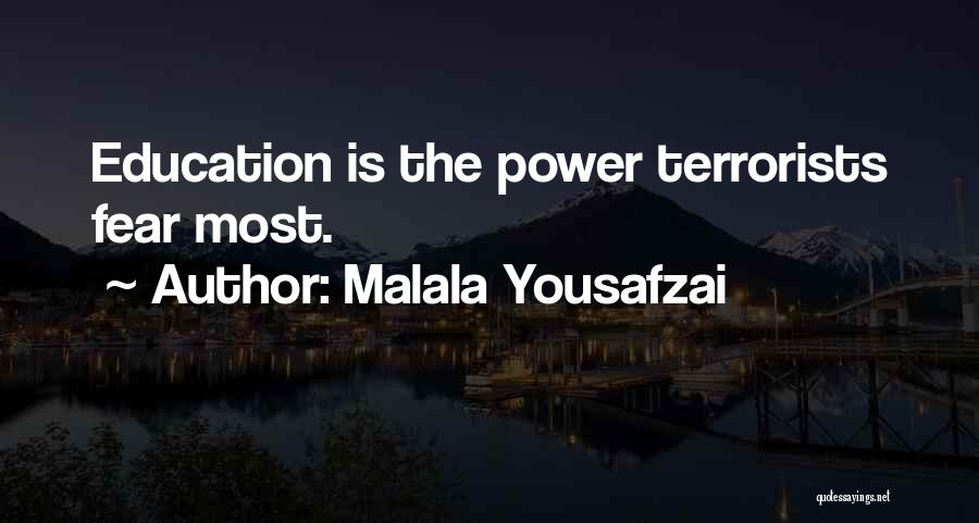 Education Malala Quotes By Malala Yousafzai