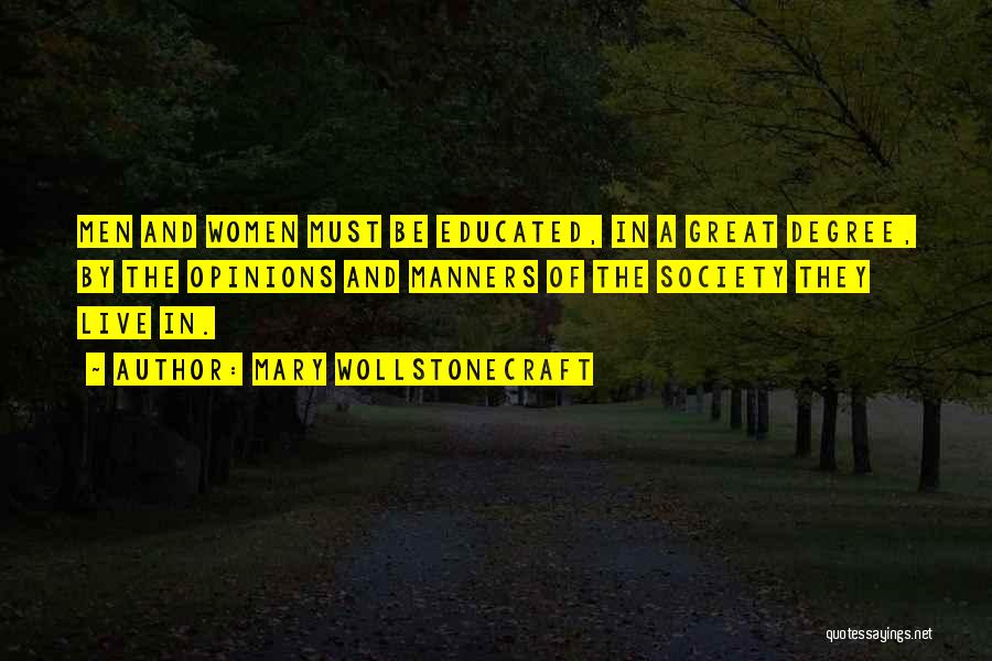 Education Of Women Quotes By Mary Wollstonecraft