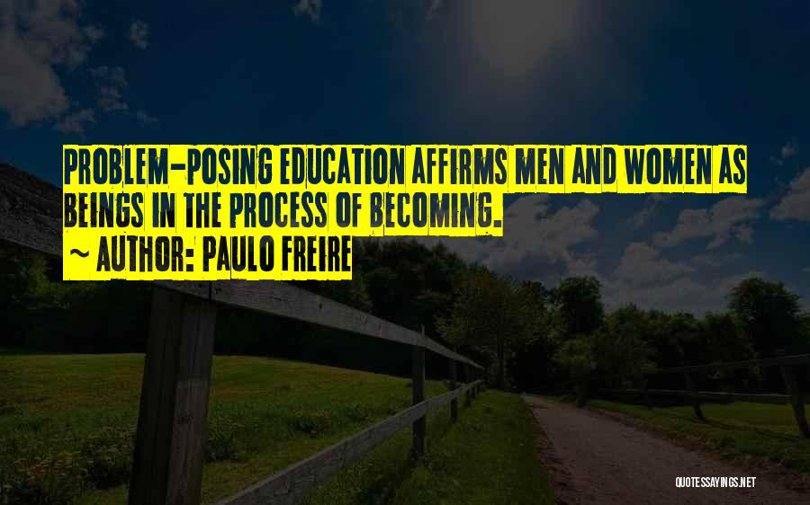 Education Of Women Quotes By Paulo Freire