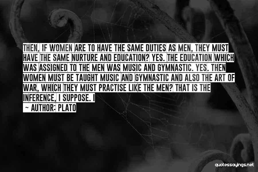 Education Of Women Quotes By Plato