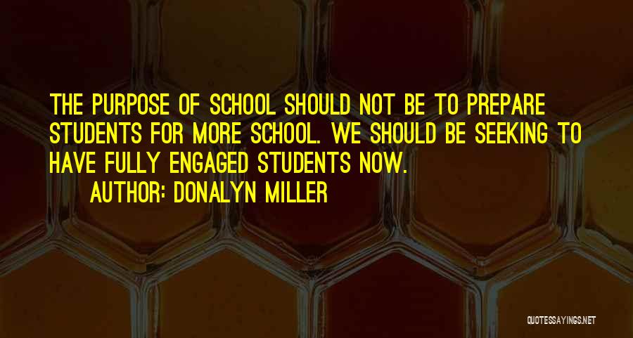 Education Reform Quotes By Donalyn Miller