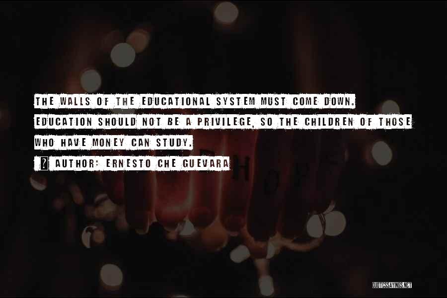 Education System Quotes By Ernesto Che Guevara