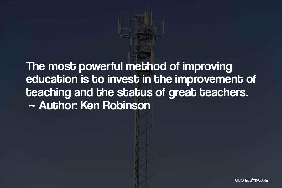 Education Teachers And Teaching Quotes By Ken Robinson