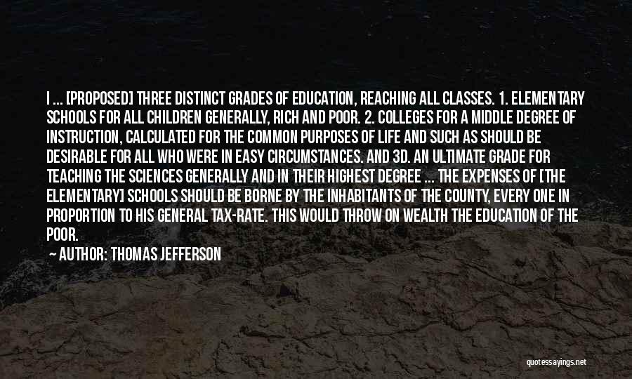 Education Thomas Jefferson Quotes By Thomas Jefferson