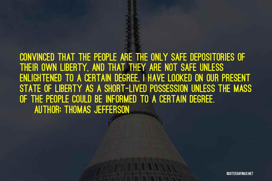 Education Thomas Jefferson Quotes By Thomas Jefferson