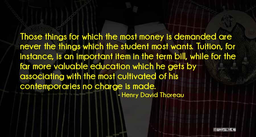 Education Thoreau Quotes By Henry David Thoreau