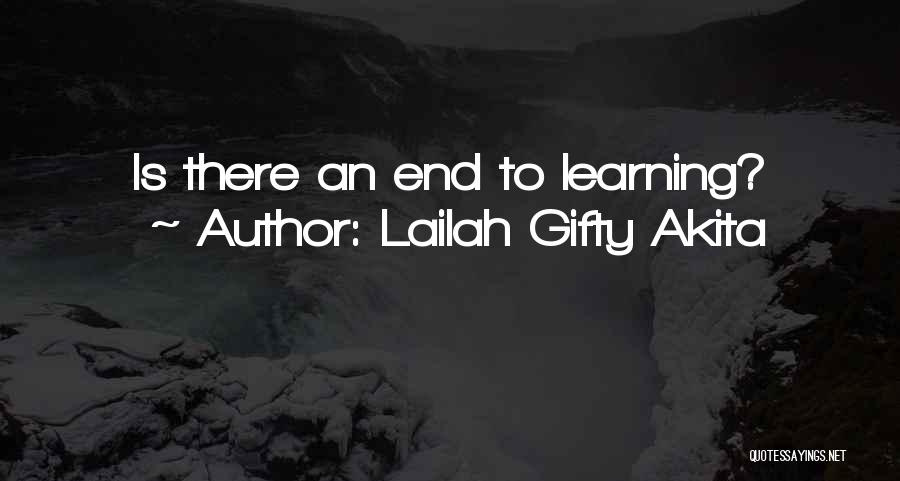Education Vs Learning Quotes By Lailah Gifty Akita