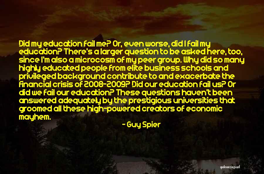 Education With Background Quotes By Guy Spier Education With Background Quotes By Guy Spier