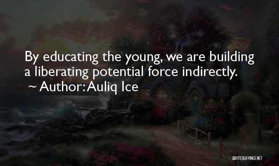 Educational Philosophy Quotes By Auliq Ice