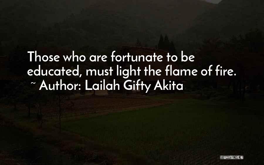 Educational Philosophy Quotes By Lailah Gifty Akita