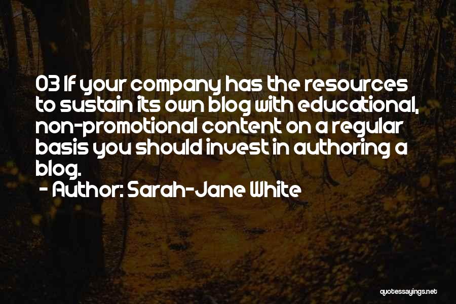 Educational Promotional Quotes By Sarah-Jane White