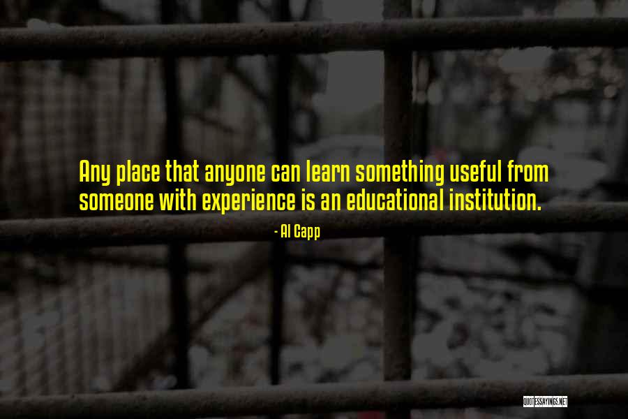 Educational Quotes By Al Capp