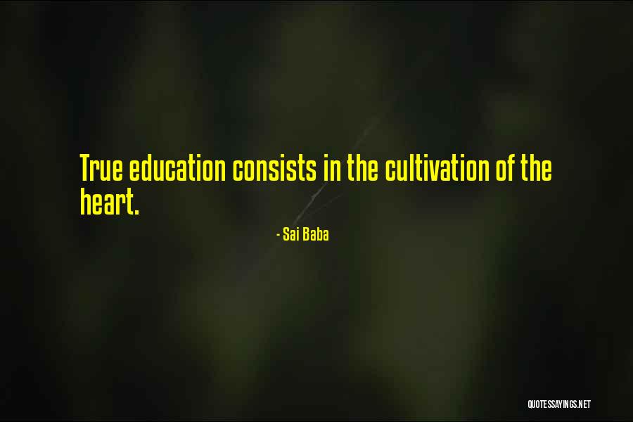 Educational Quotes By Sai Baba
