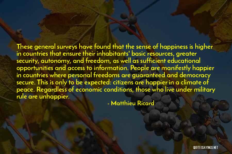 Educational Resources Quotes By Matthieu Ricard