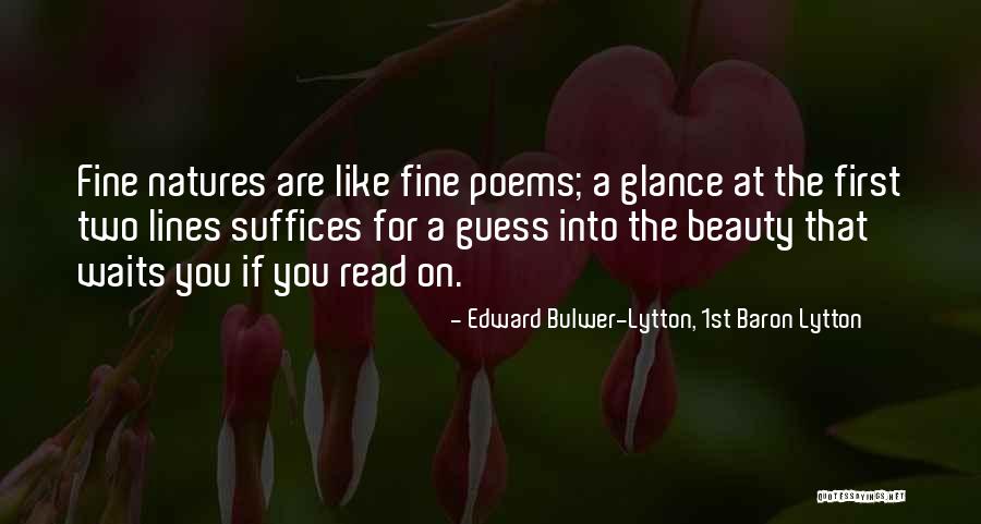 Edward Bulwer-Lytton, 1st Baron Lytton Quotes 732168