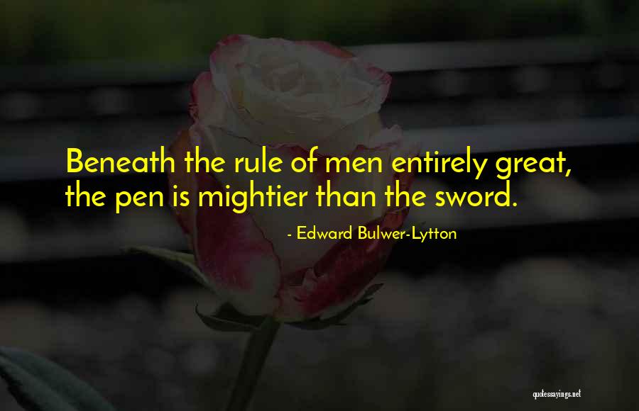 Edward Bulwer-Lytton Quotes 1860428