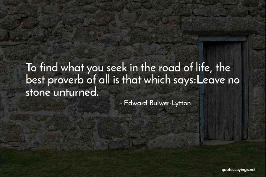 Edward Bulwer-Lytton Quotes 1917641